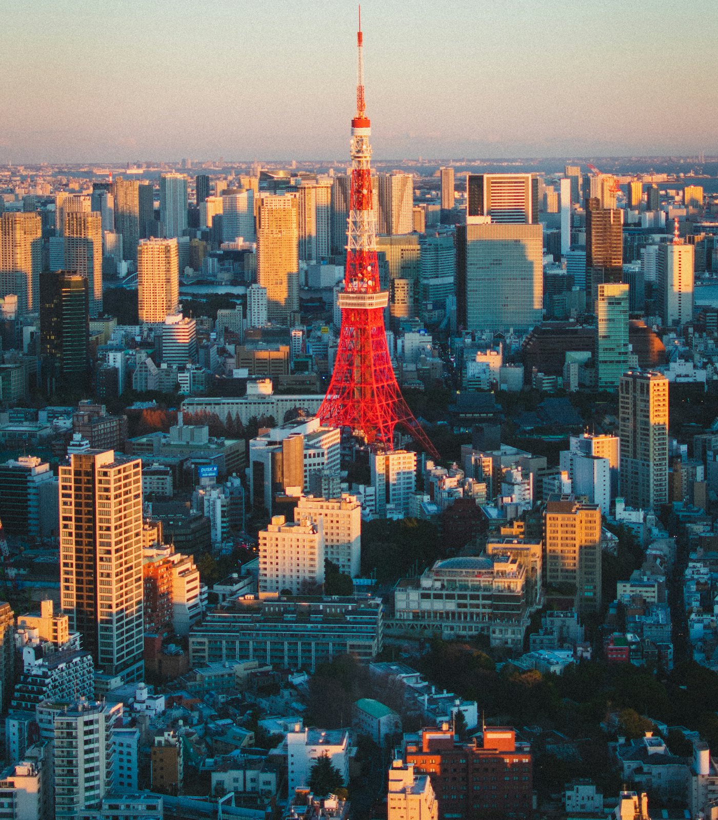 Tokyo at dusk